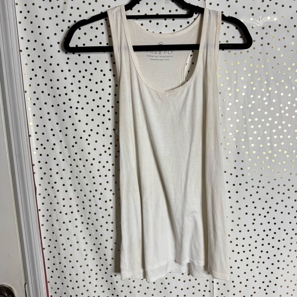 Free fly Women's White Tank Top